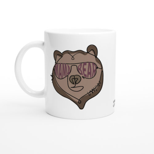 mugg mama bear vänster